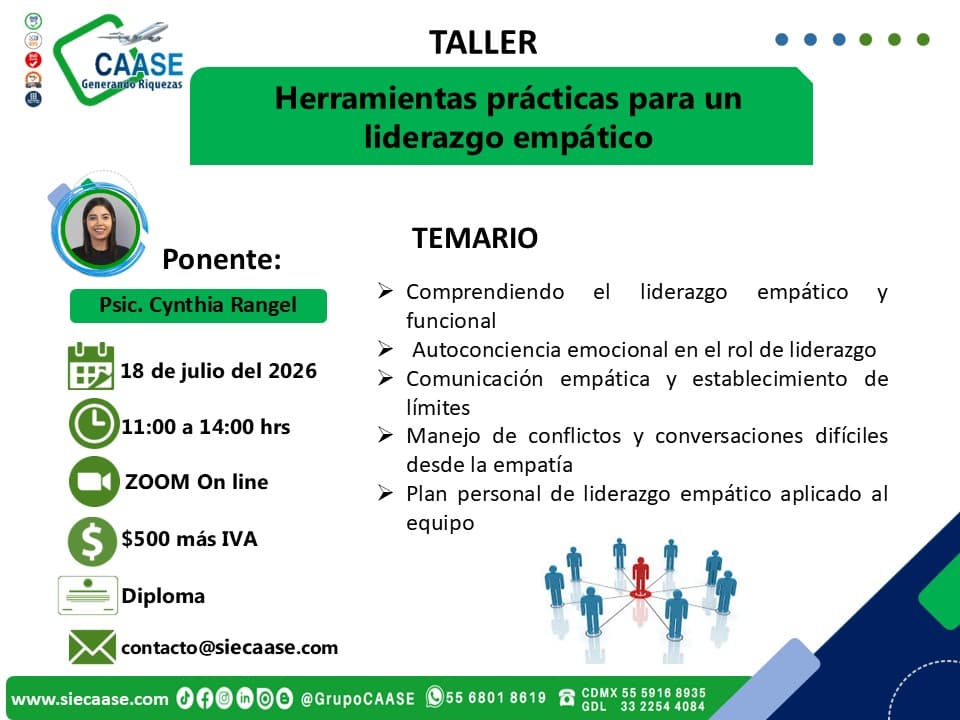 Taller "herramientas prácticas para un liderazgo empático"