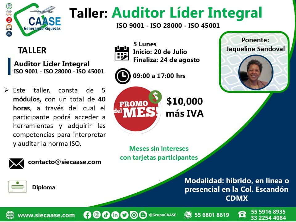 Taller "auditor líder integral"